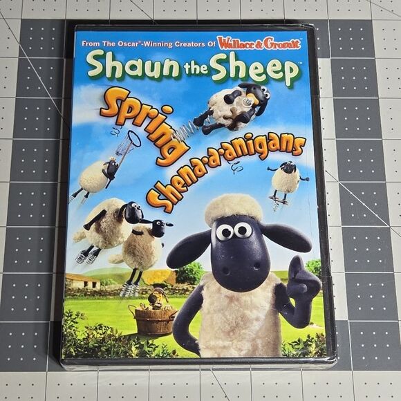 NWT Shaun The Sheep Spring Shenanagans DVD Kids Animated TV Series - Picture 1 of 3